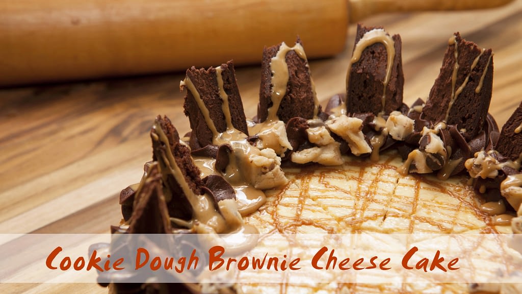 Cookis dough brownie cheese cake tv-tuya